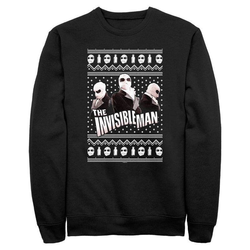 Sweatshirt featuring design named Universal Monsters - Invisible Man Ugly Sweater