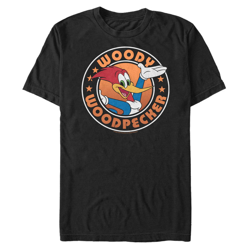 T-Shirt featuring design named Woody Woodpecker - Circular Stamp