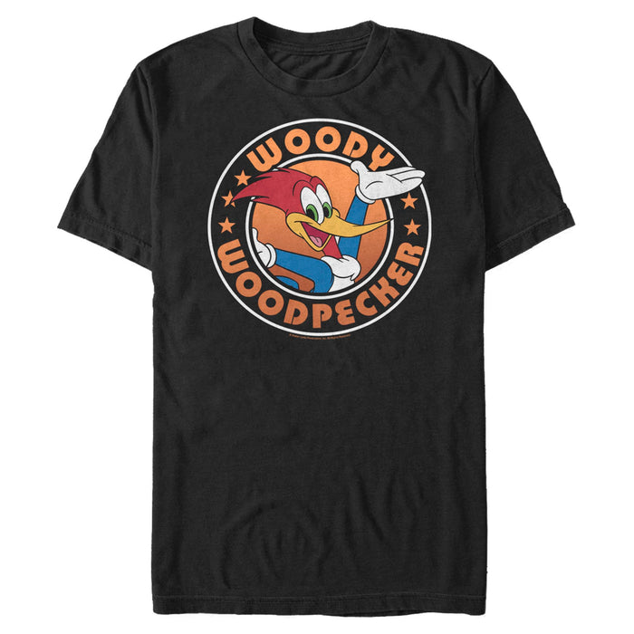 Woody Woodpecker - Circular Stamp