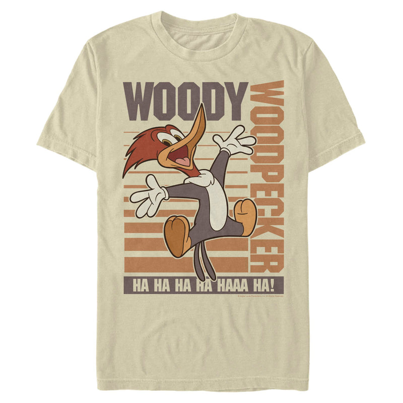 T-Shirt featuring design named Woody Woodpecker - Woody Bold Stack