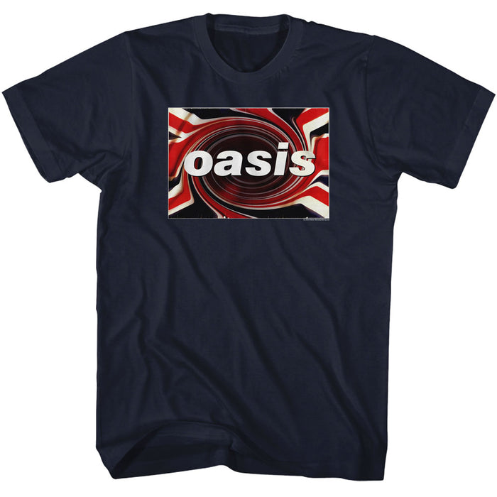 Oasis - Twisted Union Jack Logo