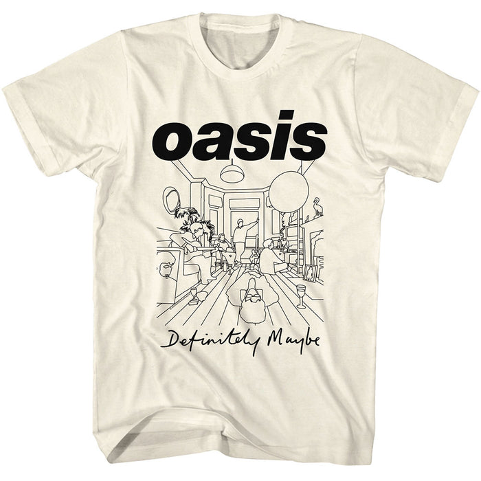 Oasis - Definitely Maybe Line Art