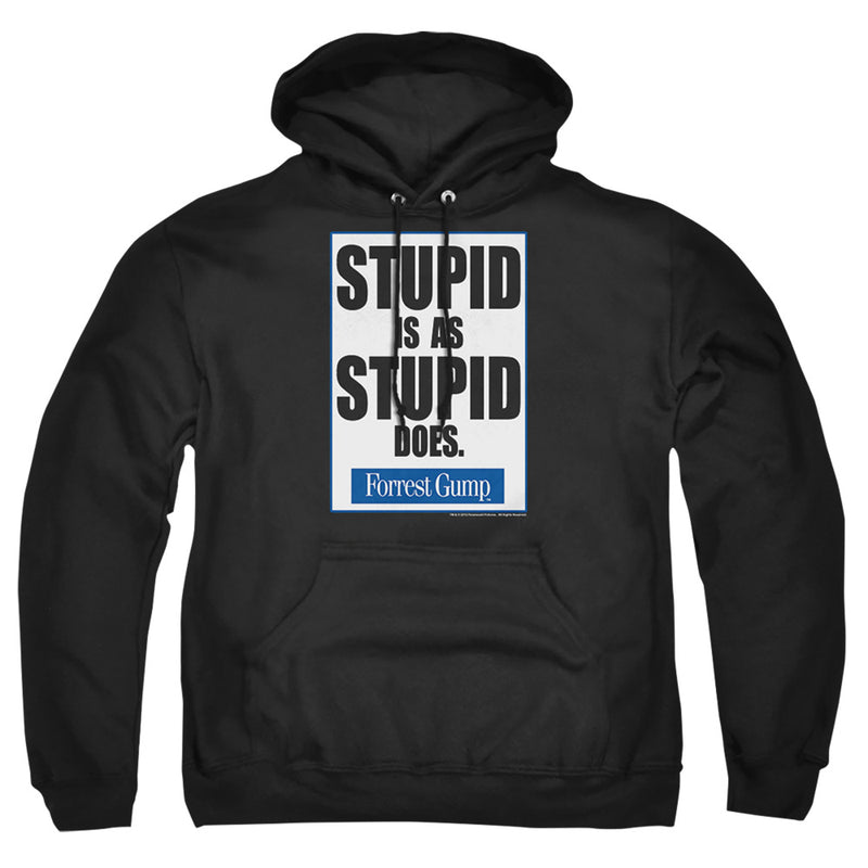 Hoodie featuring design named Forrest Gump - Stupid Is