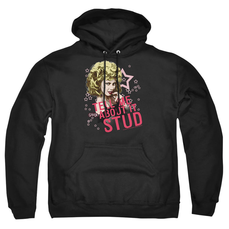 Hoodie featuring design named Grease - Tell Me About It Stud