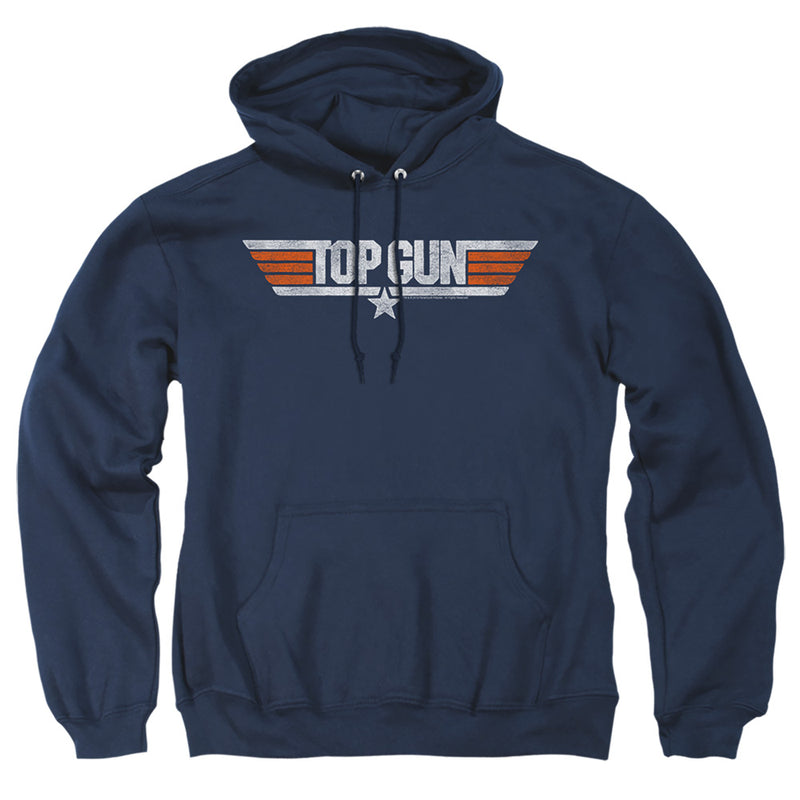 Hoodie featuring design named Top Gun - Distressed Logo