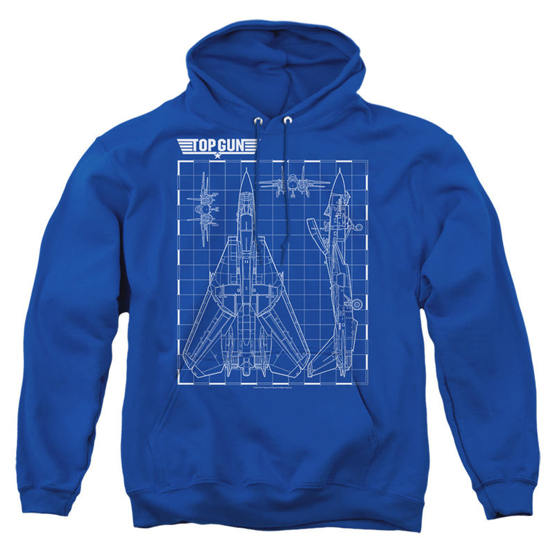 Hoodie featuring design named Top Gun - Schematic