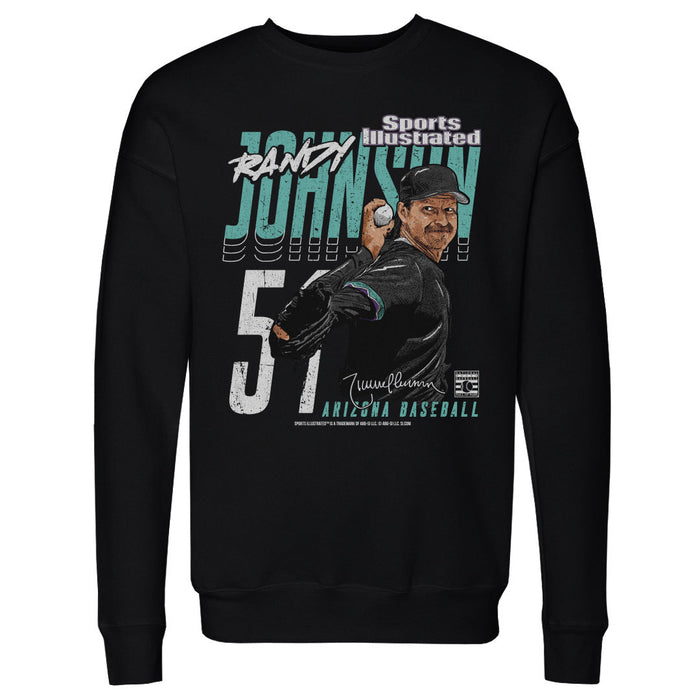 Randy Johnson Sports Illustrated & Arizona Player Name WHT