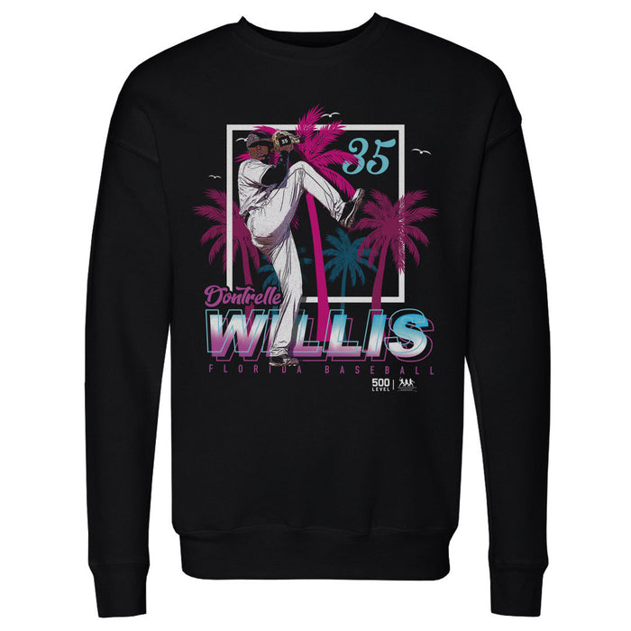 Dontrelle Willis Florida Palm Trees WHT