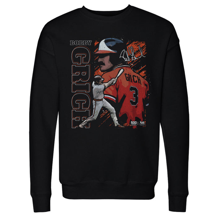 Bobby Grich Baltimore Gritty WHT