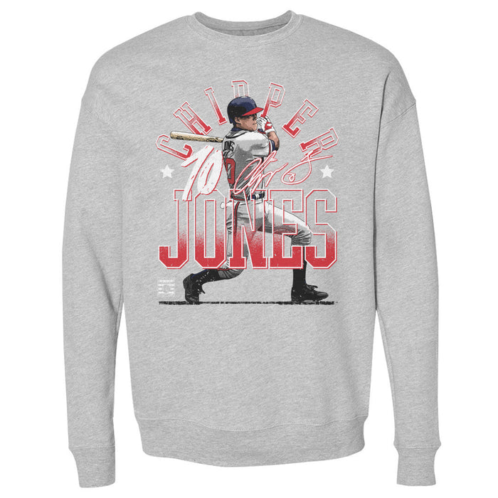 Chipper Jones Atlanta Arch WHT