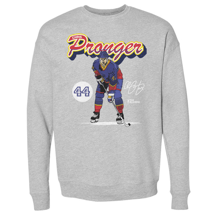 Chris Pronger St. Louis Retro Script WHT