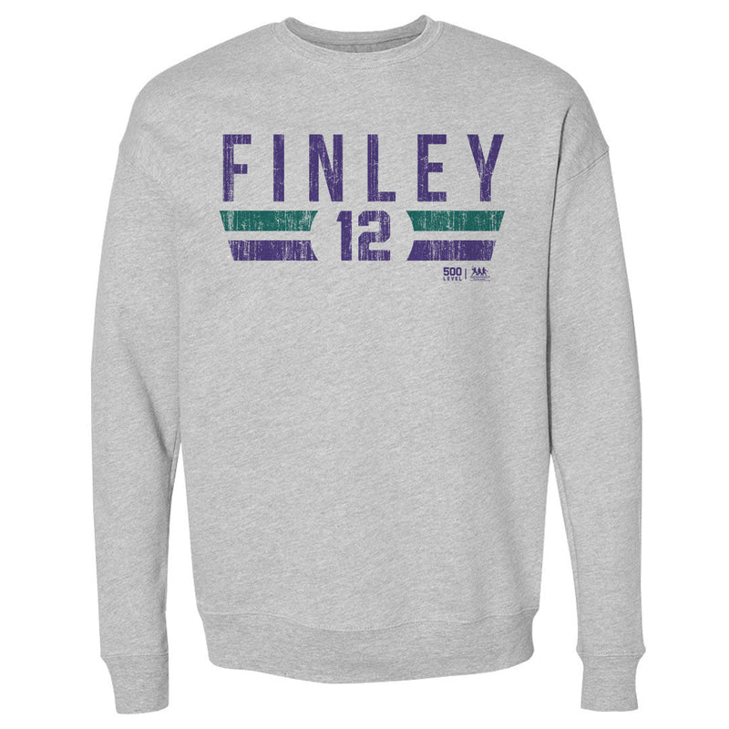 Heather Gray Sweatshirt featuring design named Steve Finley Arizona Font