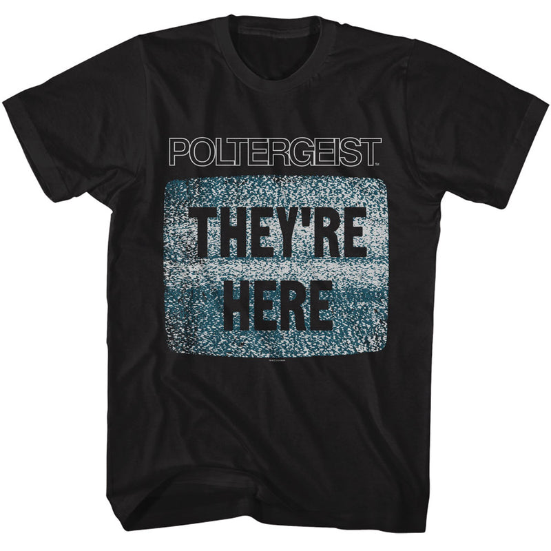 T-Shirt featuring design named Poltergeist - They're Here