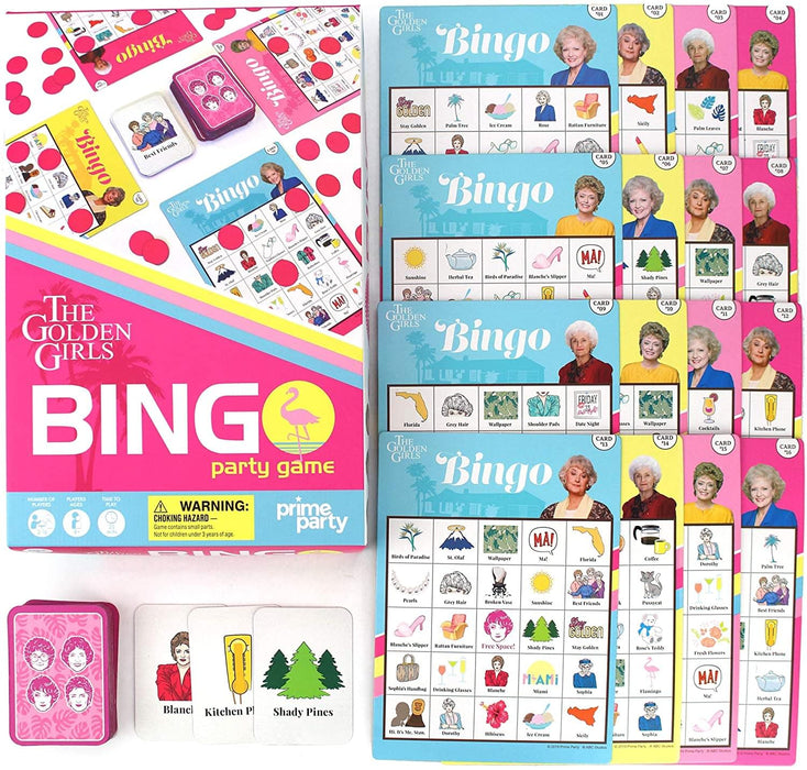 The Golden Girls Bingo Party Game | Up to 16 Players