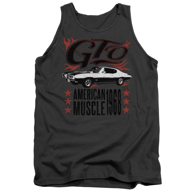 Tank Top featuring design named Pontiac - GTO Flames