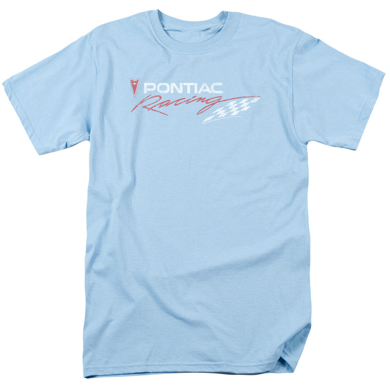 T-Shirt featuring design named Pontiac - Pontiac Racing (Light Blue)