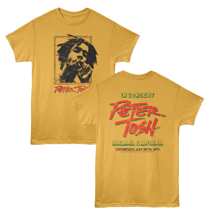 Peter Tosh - Oakland '78 (Front & Back)