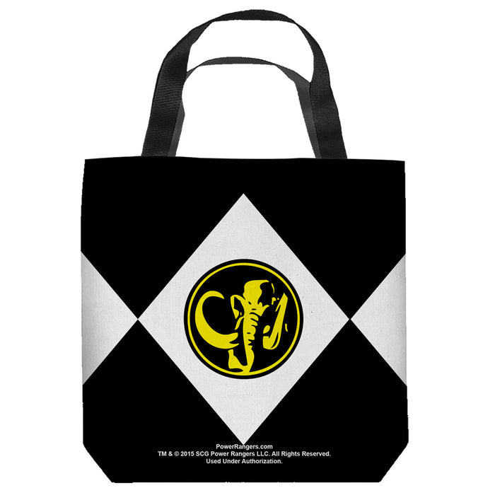 Power Rangers - Black Ranger Tote Bag