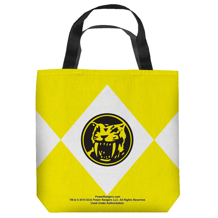 Power Rangers - Yellow Ranger Tote Bag