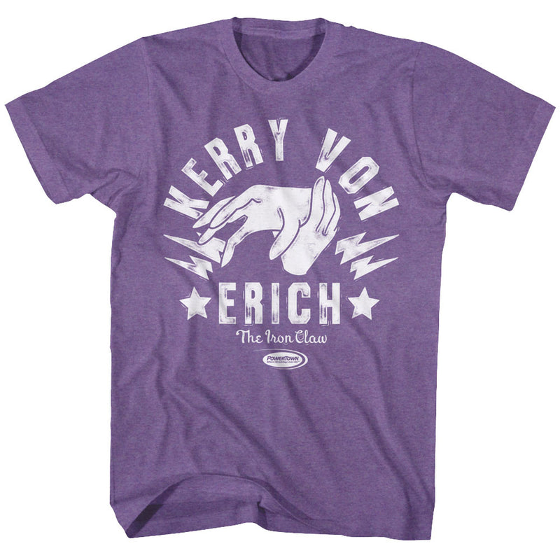 T-Shirt featuring design named PowerTown Wrestling - Iron Claw