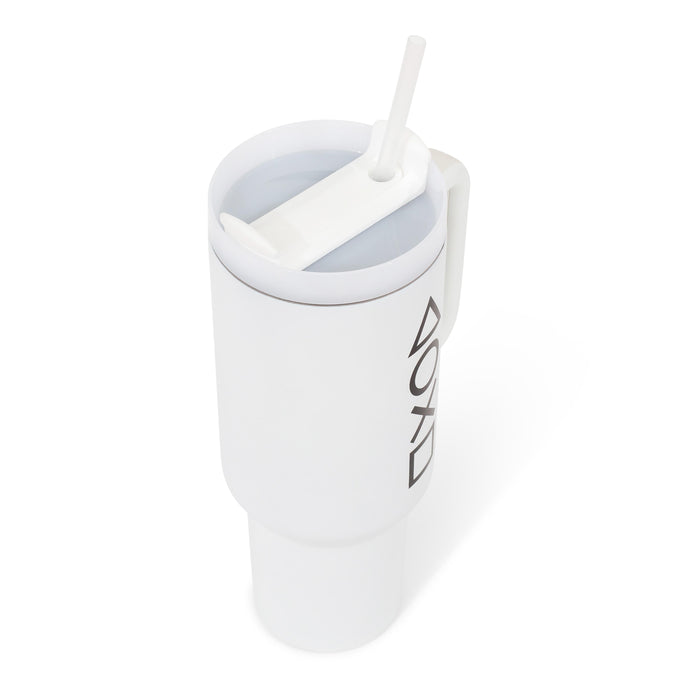 PlayStation Controller Icons Metal Travel Tumbler | Holds 40 Ounces