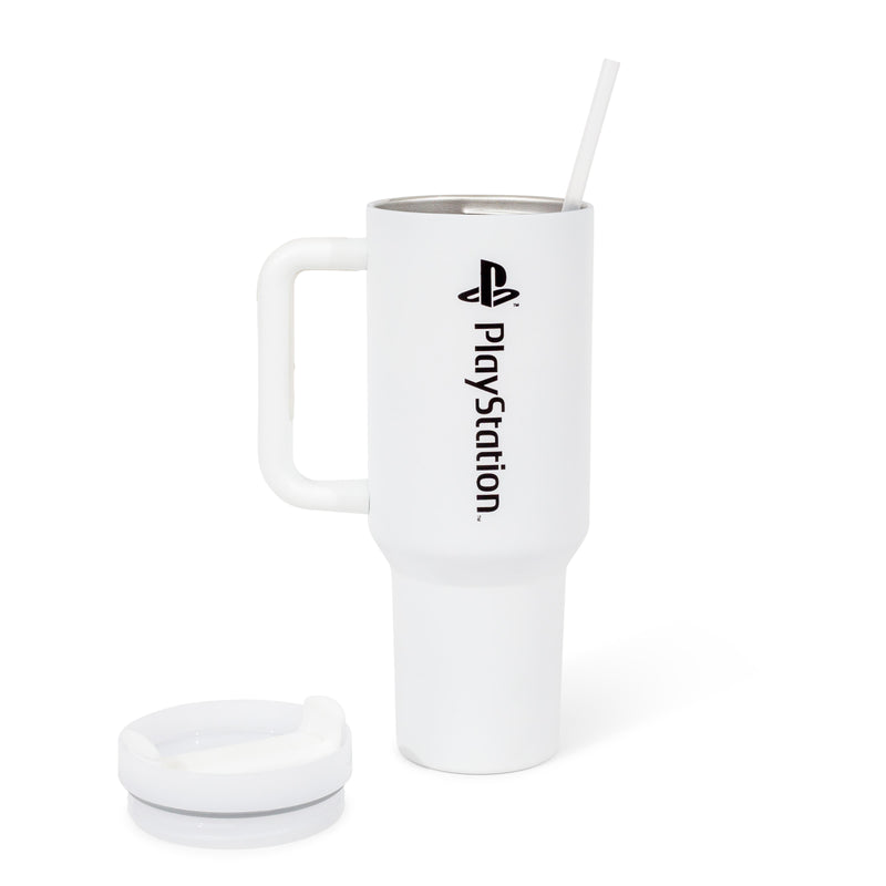 PlayStation Controller Icons Metal Travel Tumbler | Holds 40 Ounces product image 4 of 8