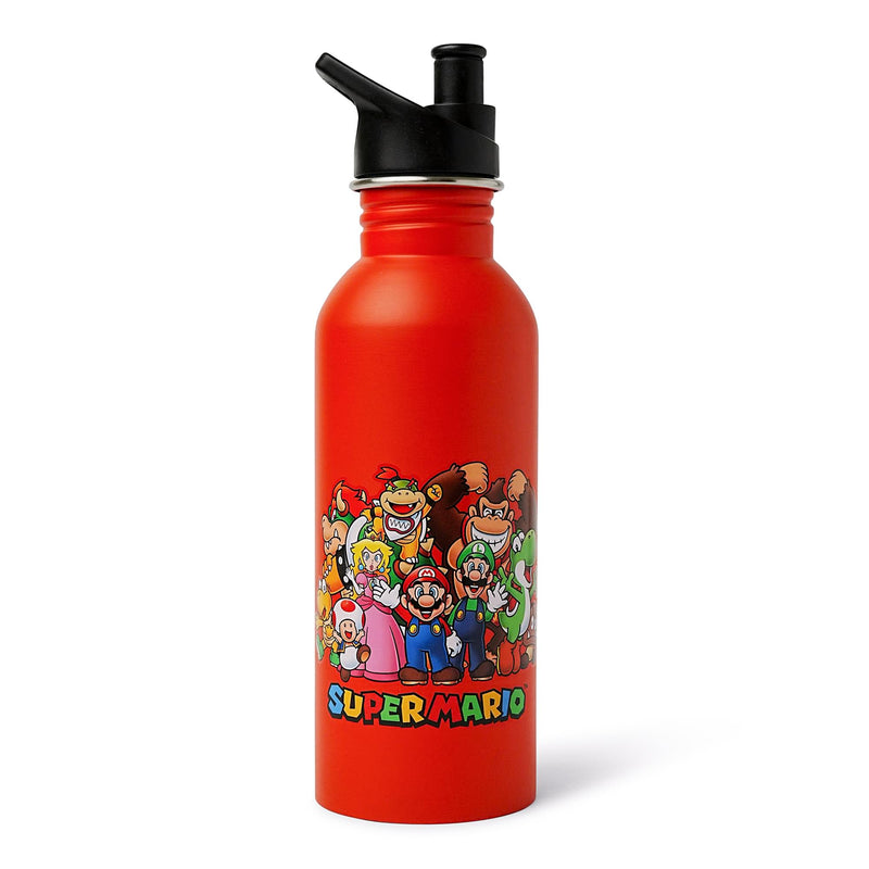 Super Mario Lineup 25 Ounce Metal Canteen Bottle product image 1 of 7