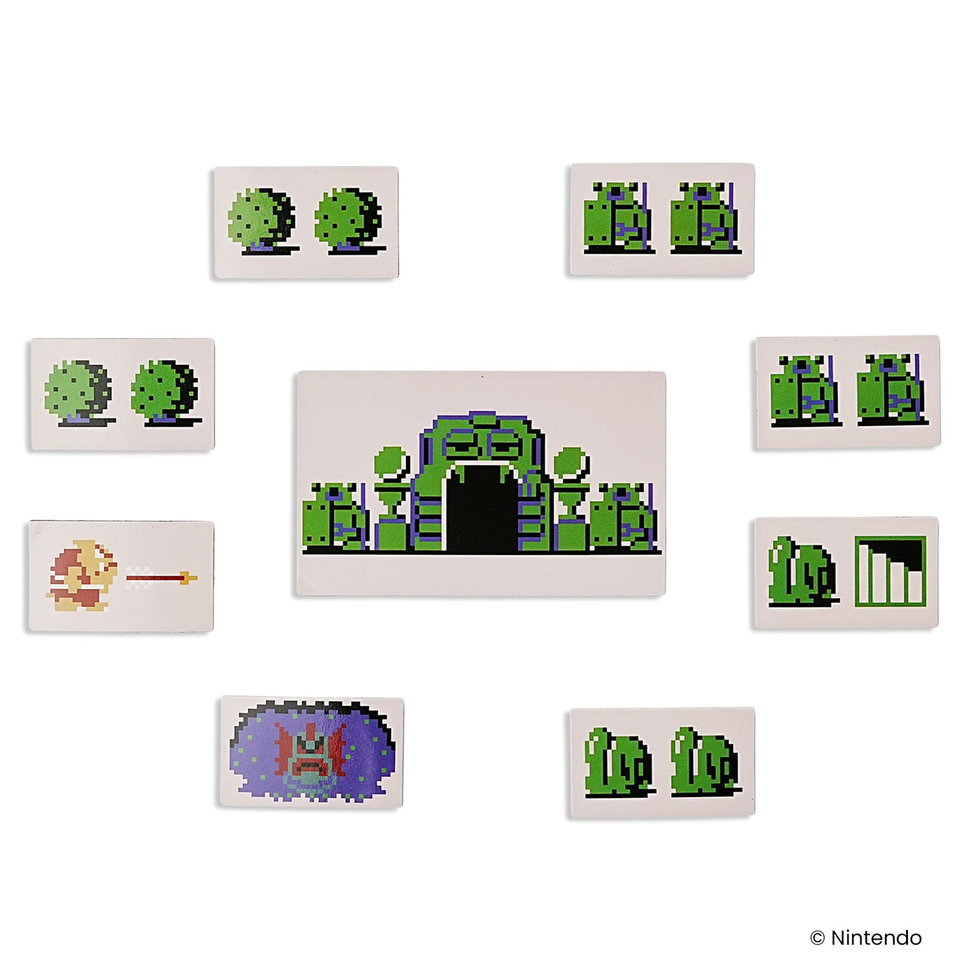 The Legend Of Zelda 8-Bit Magnet Set | 20 Magnets — MeTV Mall