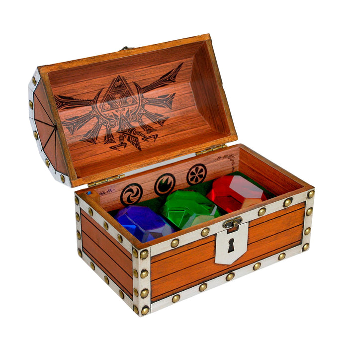 The Legend of Zelda - 3-Piece Rupee Treasure Chest Replica