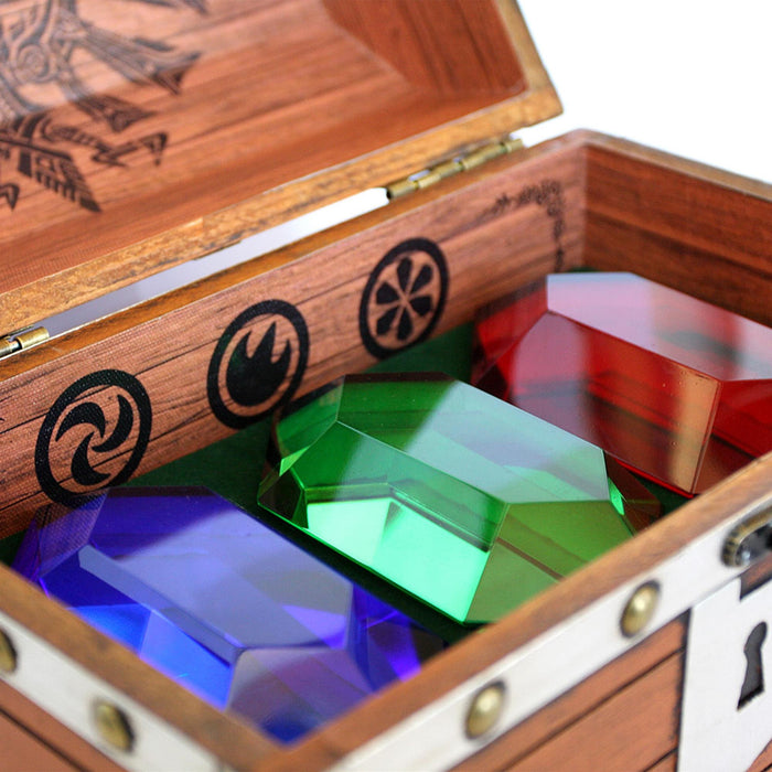 The Legend of Zelda - 3-Piece Rupee Treasure Chest Replica