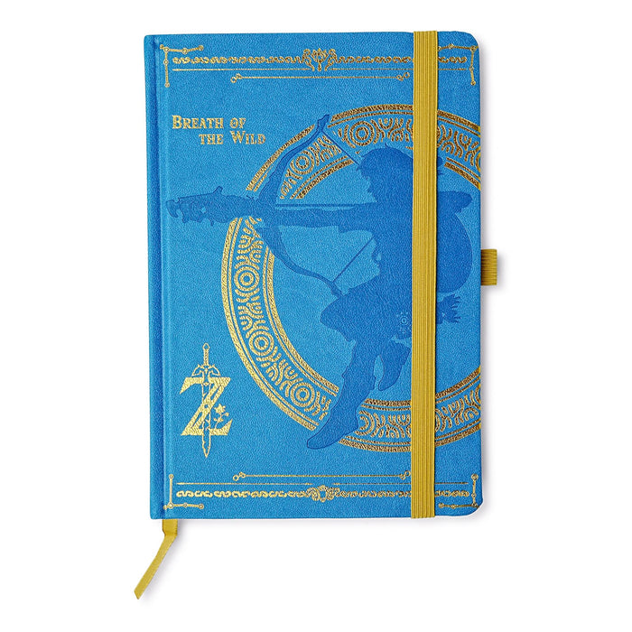 The Legend Of Zelda: Breath Of The Wild Blue 240 Page Hardback Journal