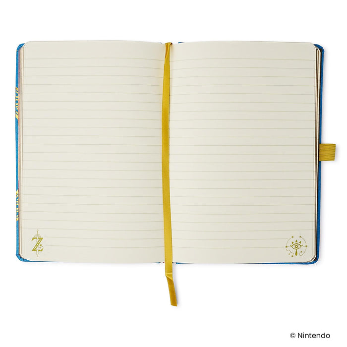 The Legend Of Zelda: Breath Of The Wild Blue 240 Page Hardback Journal