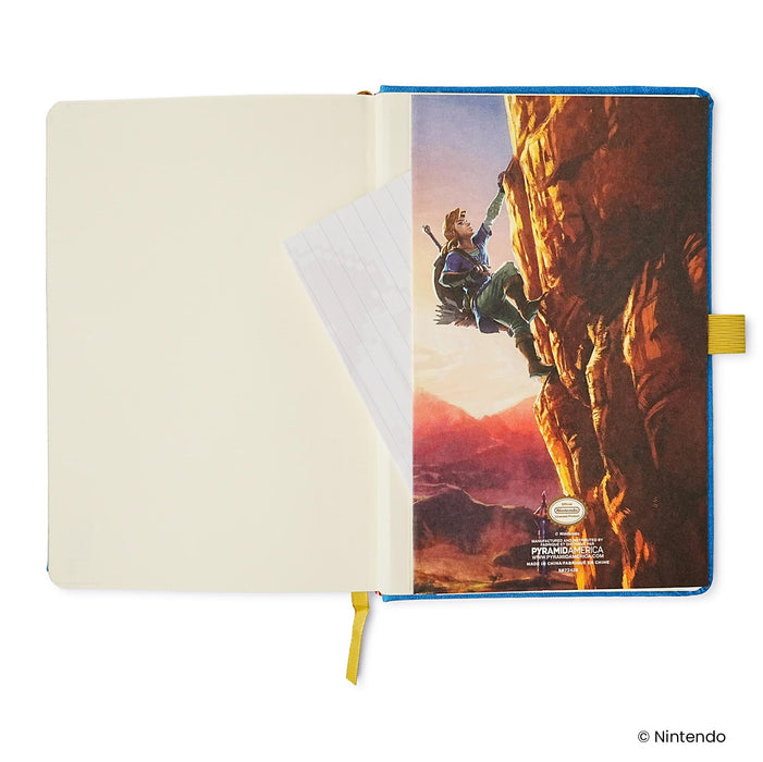 The Legend Of Zelda: Breath Of The Wild Blue 240 Page Hardback Journal