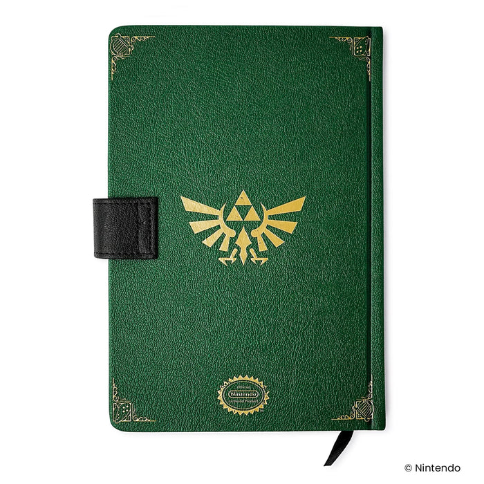 The Legend Of Zelda Green Premium Hardback Journal