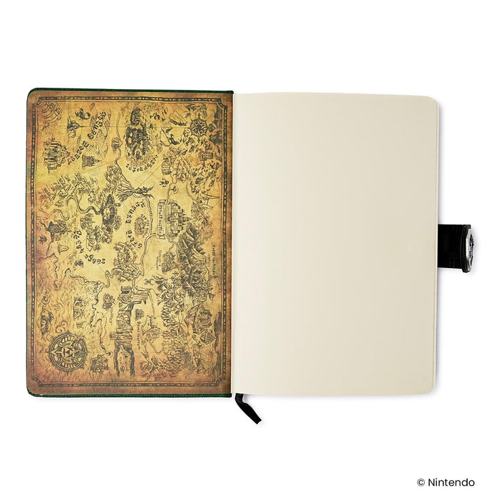 The Legend Of Zelda Green Premium Hardback Journal