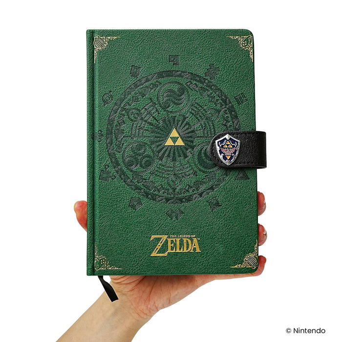 The Legend Of Zelda Green Premium Hardback Journal