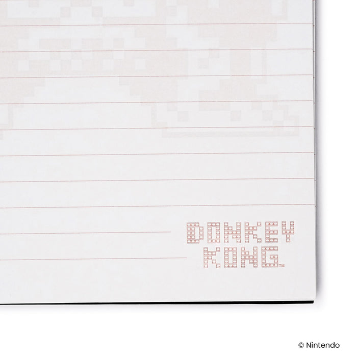 Donkey Kong Spiral Notebook With Elastic Closure