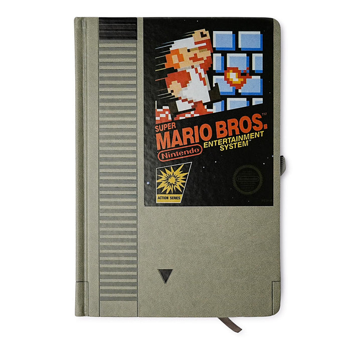 Nintendo NES Super Mario Bros. Cartridge 240 Page Hardback Journal