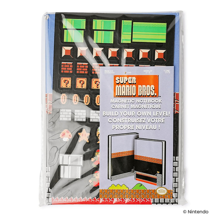 Super Mario Bros. Level Builder Magnetic Journal