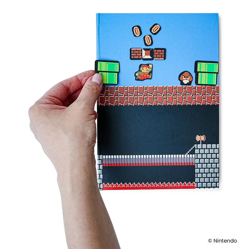 Super Mario Bros. Level Builder Magnetic Journal product image 5 of 12