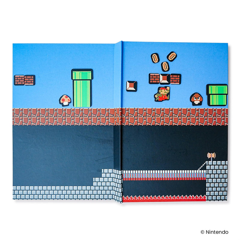 Super Mario Bros. Level Builder Magnetic Journal product image 9 of 12