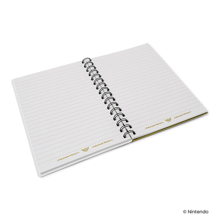 The Legend Of Zelda TOTK Hyrule Skies Spiral Notebook With Elastic Closure