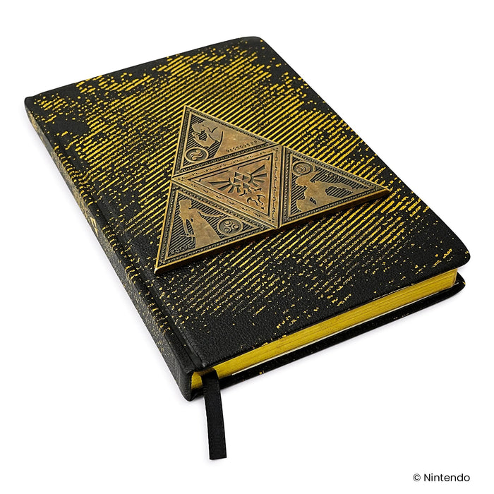 triforce card sleeves The Legend Of Zelda Metal TriForce Premium Hardback Journal