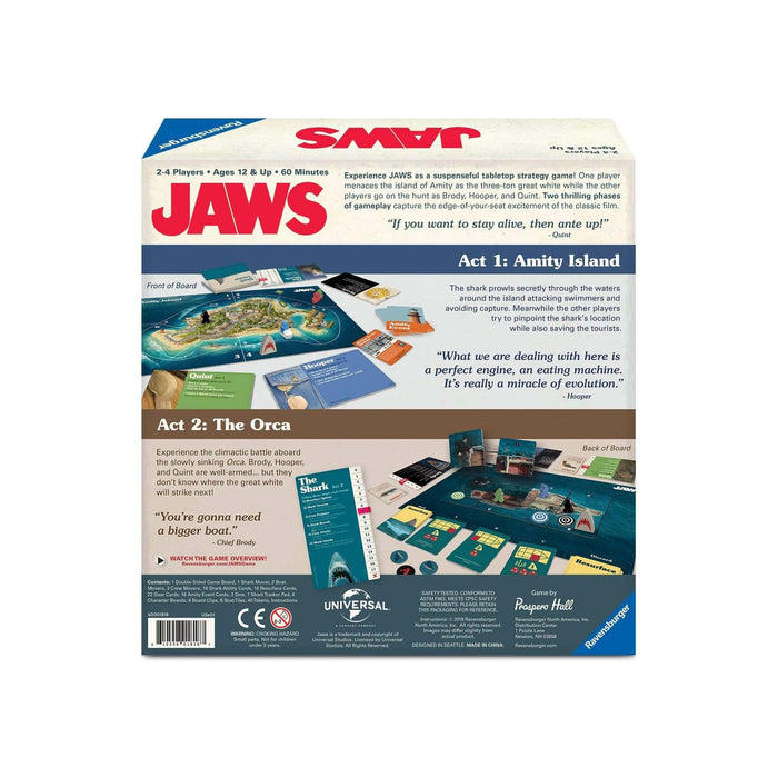 Jaws Strategy and Suspense Board Game