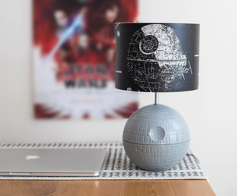 Star Wars - Death Star 3D Touch Lamp | LED Lamp With Printed Shade | 14 Inches