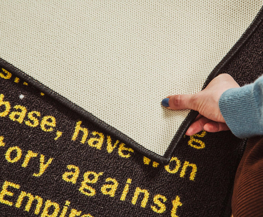 Star Wars: A New Hope - Title Crawl Printed Area Rug | 26 x 77 Inches