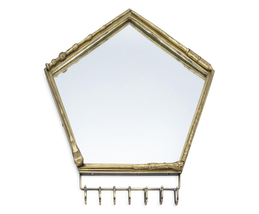 Harry Potter - Wand Wall Mirror with Jewelry Hooks Storage Rack