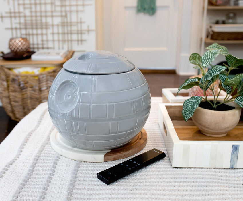Star Wars - Death Star Ceramic Cookie Jar Container | 10 Inches Tall