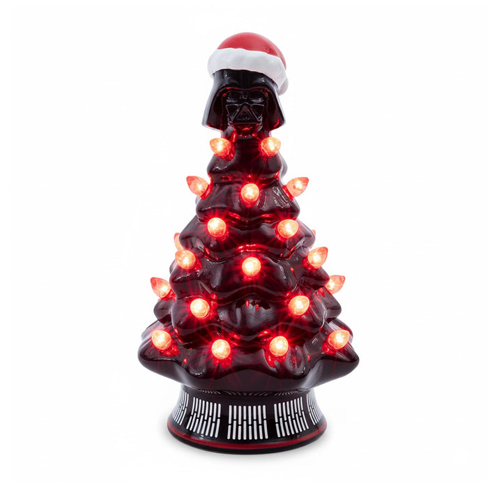Star Wars - Darth Vader Light-Up Ceramic Christmas Tree | 6 Inches Tall
