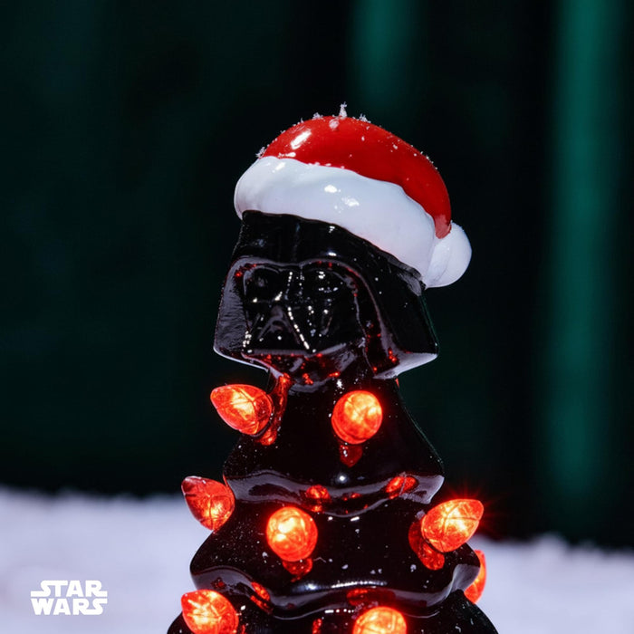 Star Wars - Darth Vader Light-Up Ceramic Christmas Tree | 6 Inches Tall